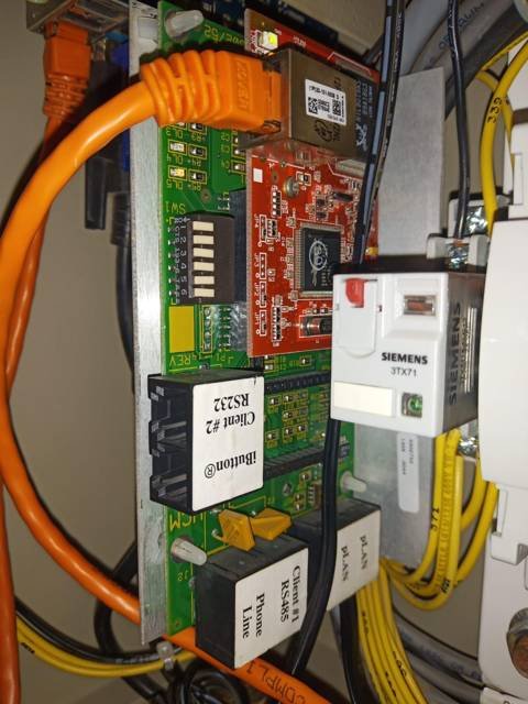 Controller with network interface