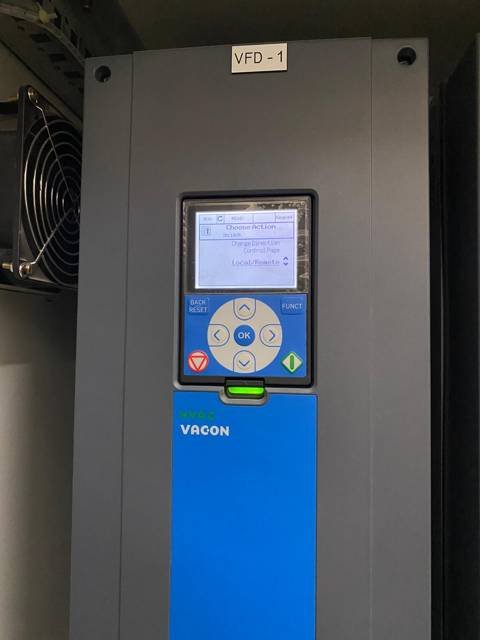 Variable frequency drive (VFD)